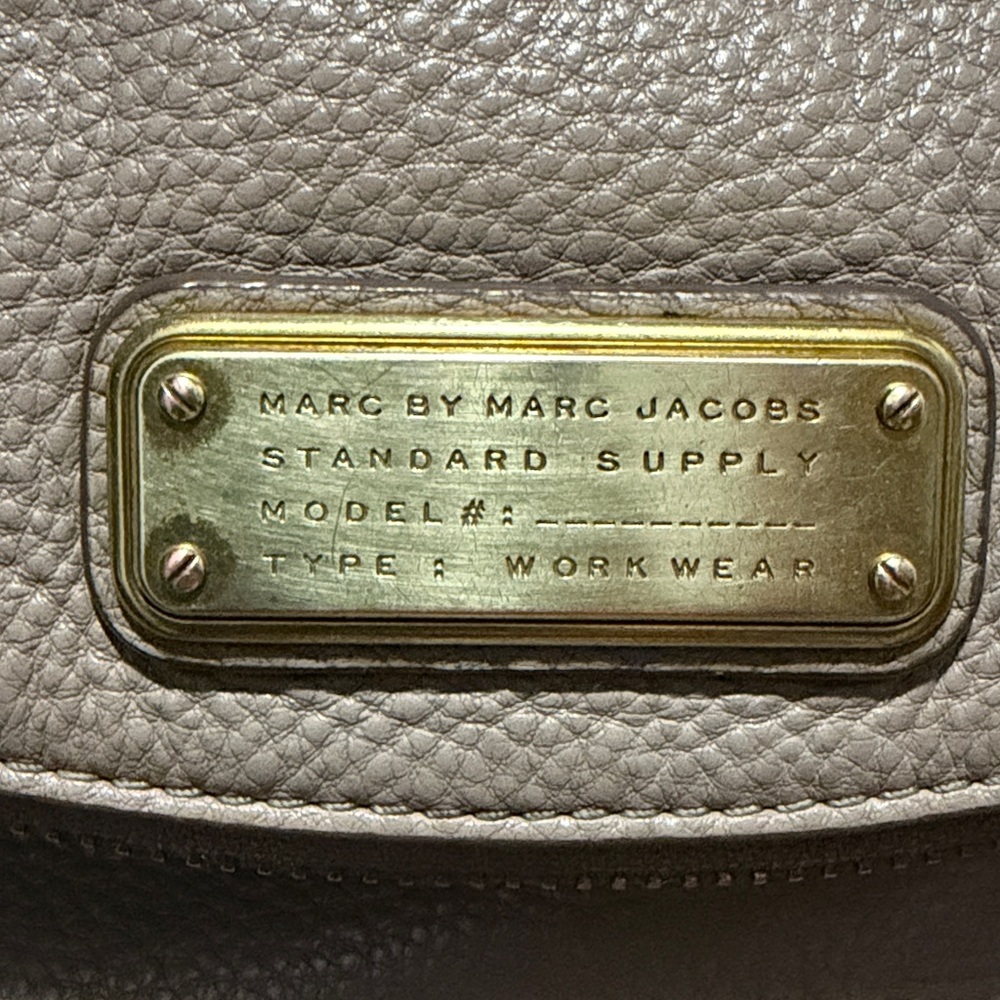Marc by Marc Jacobs New Q Natasha Crossbody Shoulder Bag-Cement - Picture 6 of 14